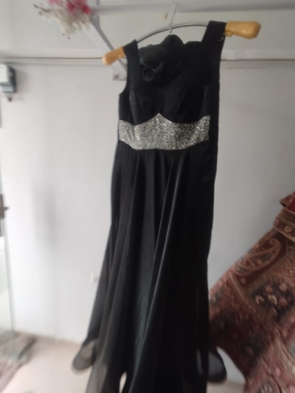 Black Gown Long Tail